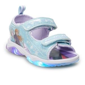Disney’s Frozen 2 Anna & Elsa Toddler Girls’ Light Up Sandals